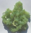 16-inch Strand of Dyed Milky Olivine Glass Chips